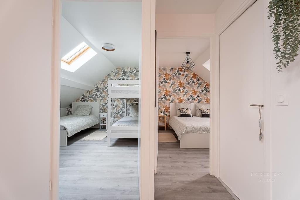 Appartement 7 Personnes Pres De Disney & Paris Chanteloup-en-Brie Esterno foto