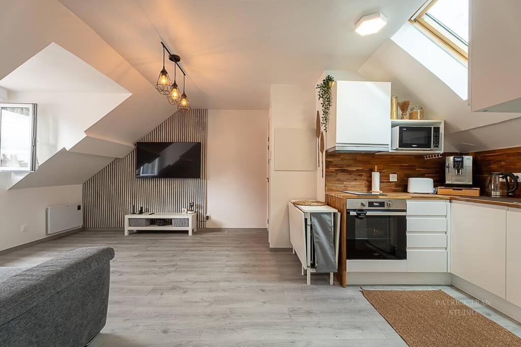 Appartement 7 Personnes Pres De Disney & Paris Chanteloup-en-Brie Esterno foto
